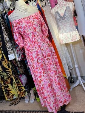 Pink Floral H&M Dress